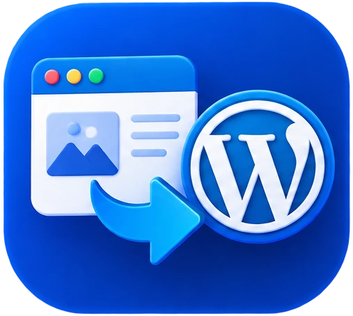 Convert to WordPress Icon
